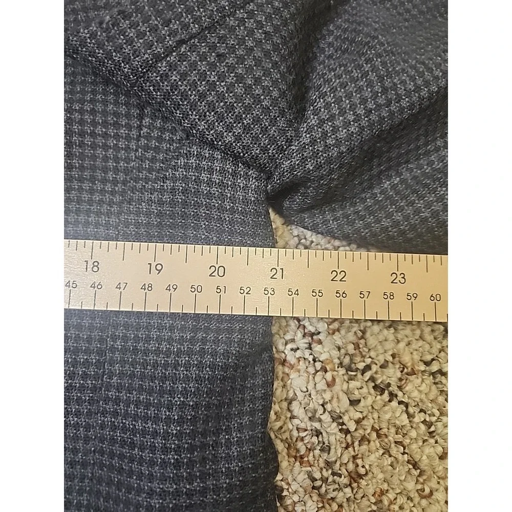 Oscar De La Renta Men's 100% Wool Houndstooth Blazer‎ Size 44 Regular